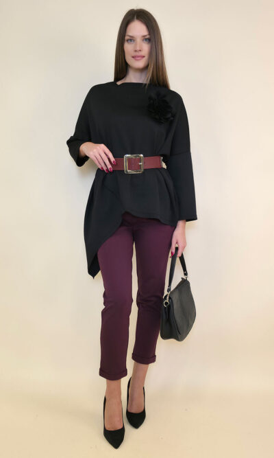 Tunika+cvijet 44 Coshcton - jersey UN - black