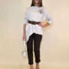 Tunika+cvijet 44 Coshcton - jersey UN - beige