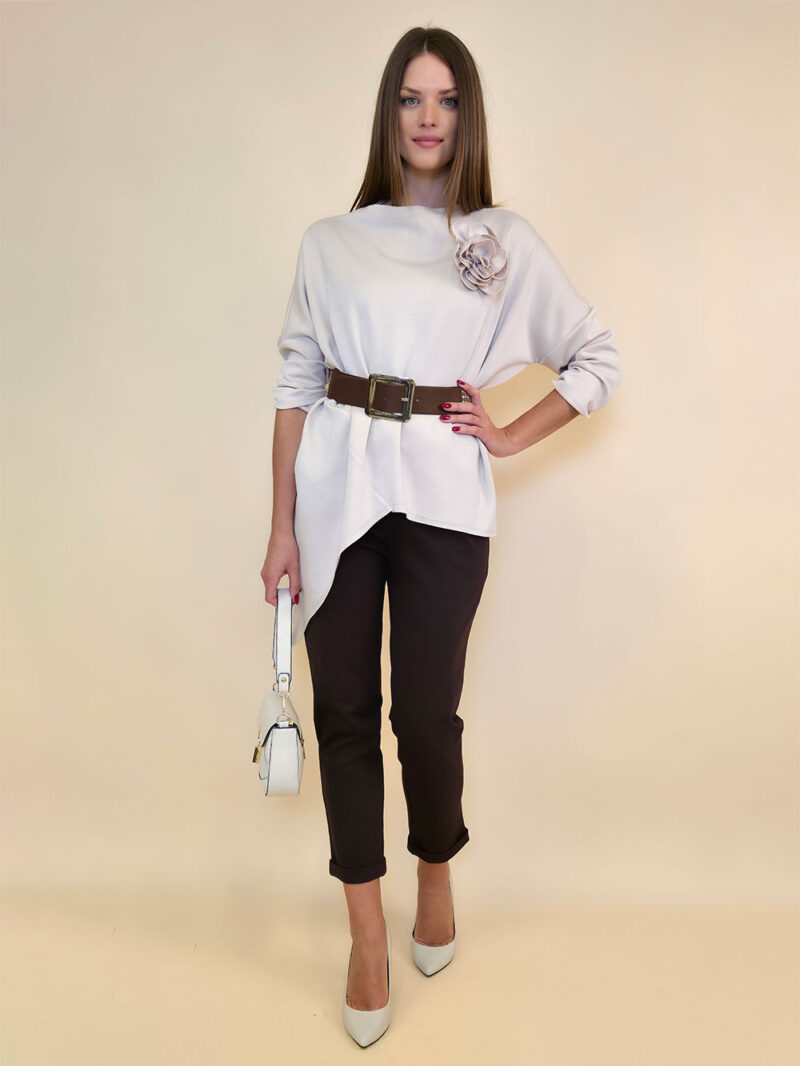 Tunika+cvijet 44 Coshcton - jersey UN - beige