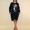 Haljina 44 Tigre PR - black - Golden Portrait