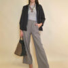Jakna 48 Quinby - jersey UN cif/hood - brown