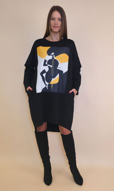 Haljina 44 Tigre PR - black - Chello