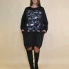 Haljina 44 Tigre PR - black - Faces Black