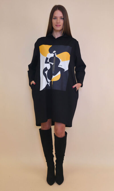 Haljina 52 El Hood PR - black - Chello