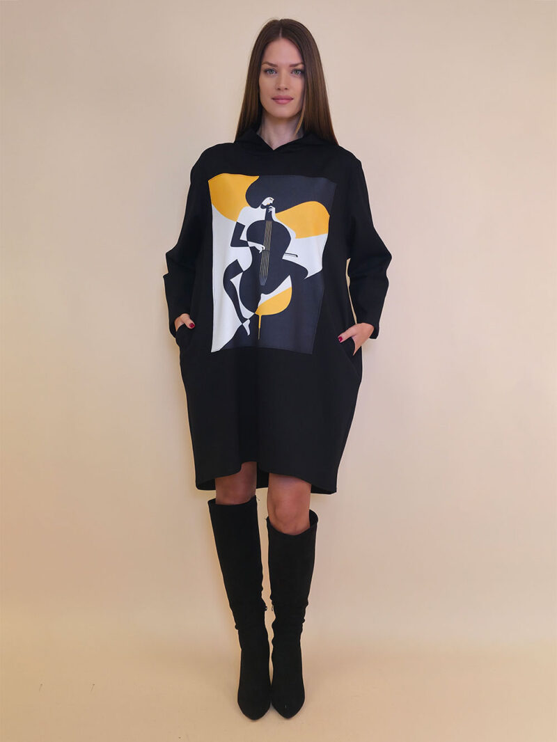 Haljina 52 El Hood PR - black - Chello