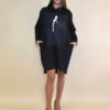 Haljina 52 El Hood PR - black - Odmotane pruge