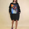 Haljina 44 Tigre PR - black - Rain
