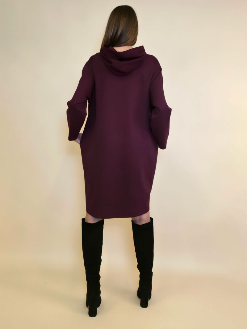 Haljina 52 El Hood Punto Roma - burgundy - Slika 2