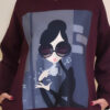 Haljina 44 Tigre PR - burgundy - Coffee&City