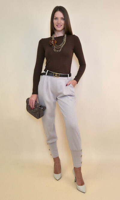 Majica 44 Wynot - plt UN - brown
