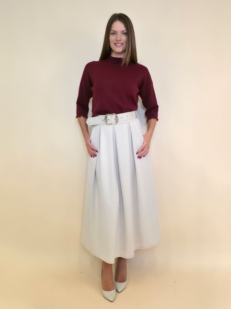 Suknja 36 Kimball - jersey vis UN - beige