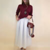 Suknja 36 Kimball - jersey vis UN - beige