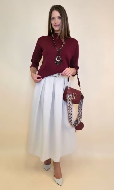 Suknja 36 Kimball - jersey vis UN - beige