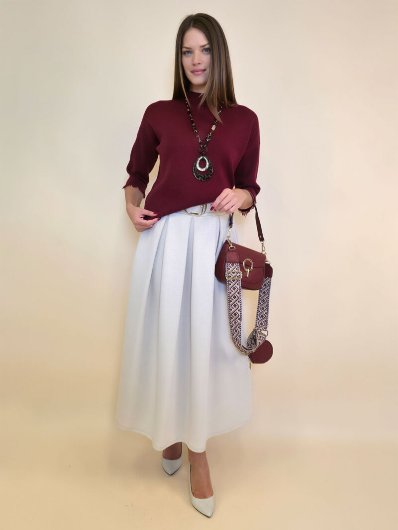Suknja 36 Kimball - jersey vis UN - beige