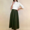 Suknja 36 Kimball - jersey vis UN - military