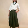 Suknja 36 Kimball - jersey vis UN - military