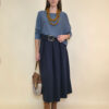 Suknja 36 Kimball - jersey vis UN - navy