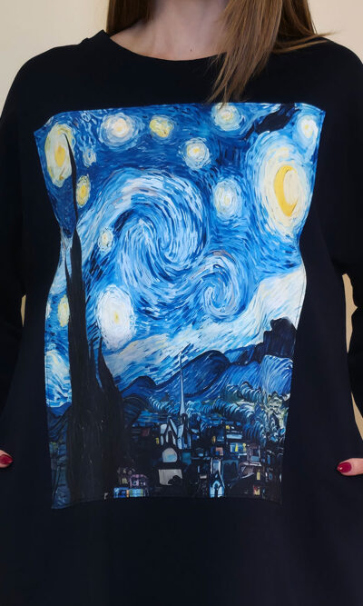 Haljina 44 Tigre PR - navy - Van Gogh