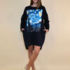 Haljina 44 Tigre PR - navy - Van Gogh