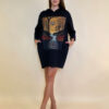 Haljina 52 El Hood PR - navy - Full Moon