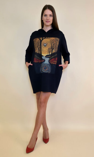 Haljina 52 El Hood PR - navy - Full Moon