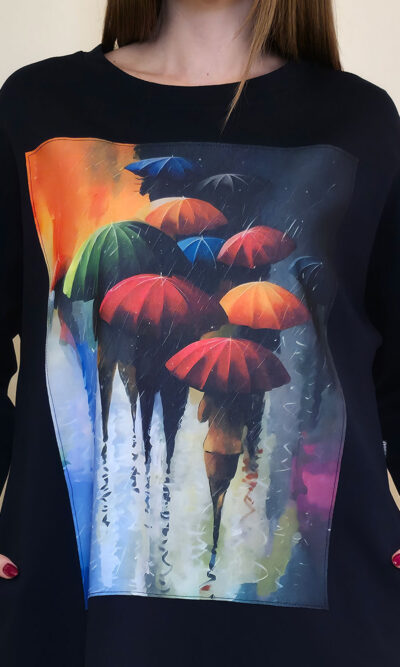 Haljina 44 Tigre PR - navy - Rain