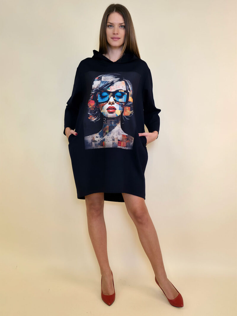 Haljina 52 El Hood PR - navy - Blue Glasses