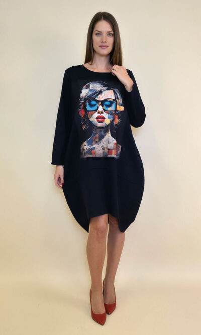 Haljina 48 YoYo PR - navy - Blue Glasses