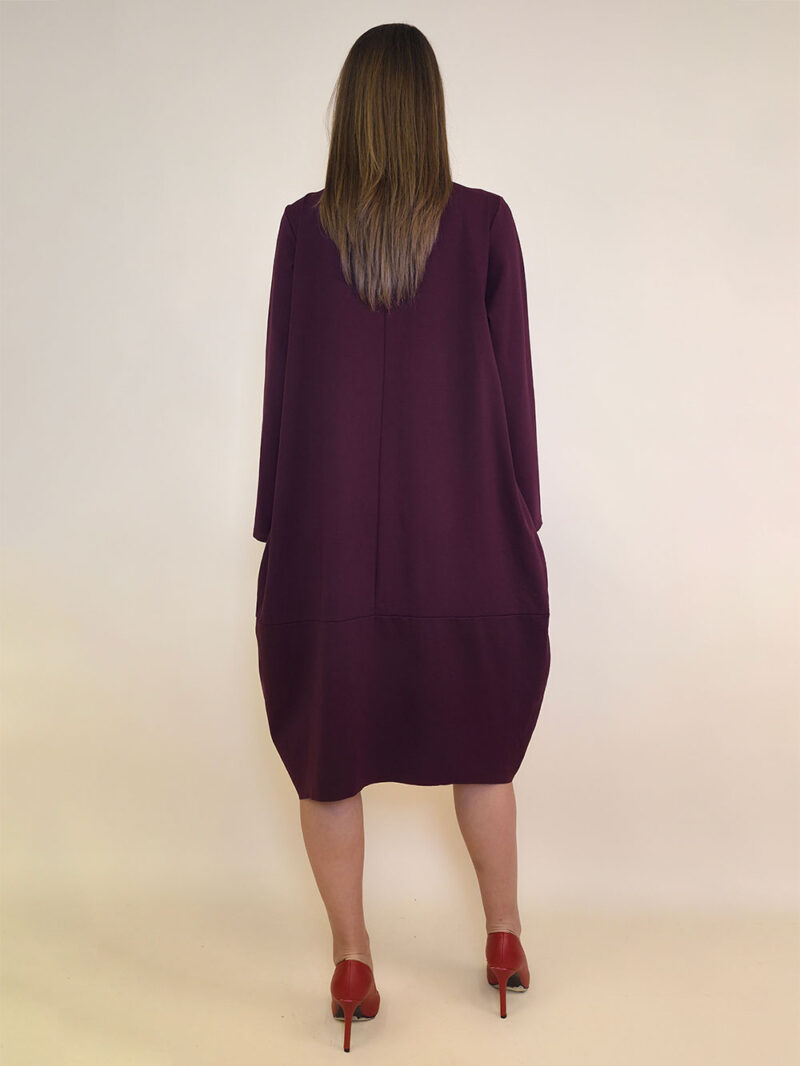 Haljina 48 YoYo Punto Roma - burgundy - Slika 3
