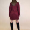 Haljina 48 Vonore - mini jersey UN - d.red