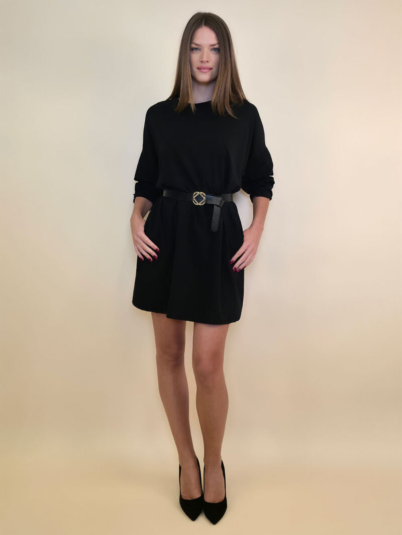 Haljina+remen 48 Aynor -  jersey UN - black