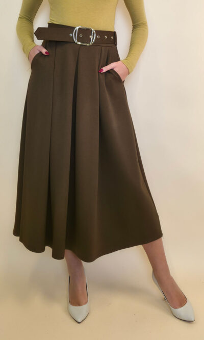 Suknja 36 Kimball - jersey vis UN - brown