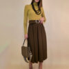Suknja 36 Kimball - jersey vis UN - brown