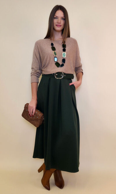 Suknja 36 Kimball - jersey vis UN - b.green