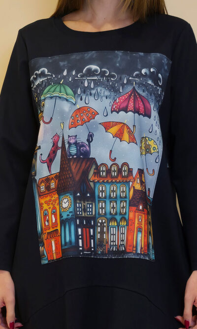 Haljina 48 YoYo PR - navy - Cats&Umbrellas