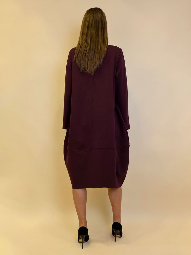 Haljina 48 YoYo Punto Roma - burgundy - Slika 3