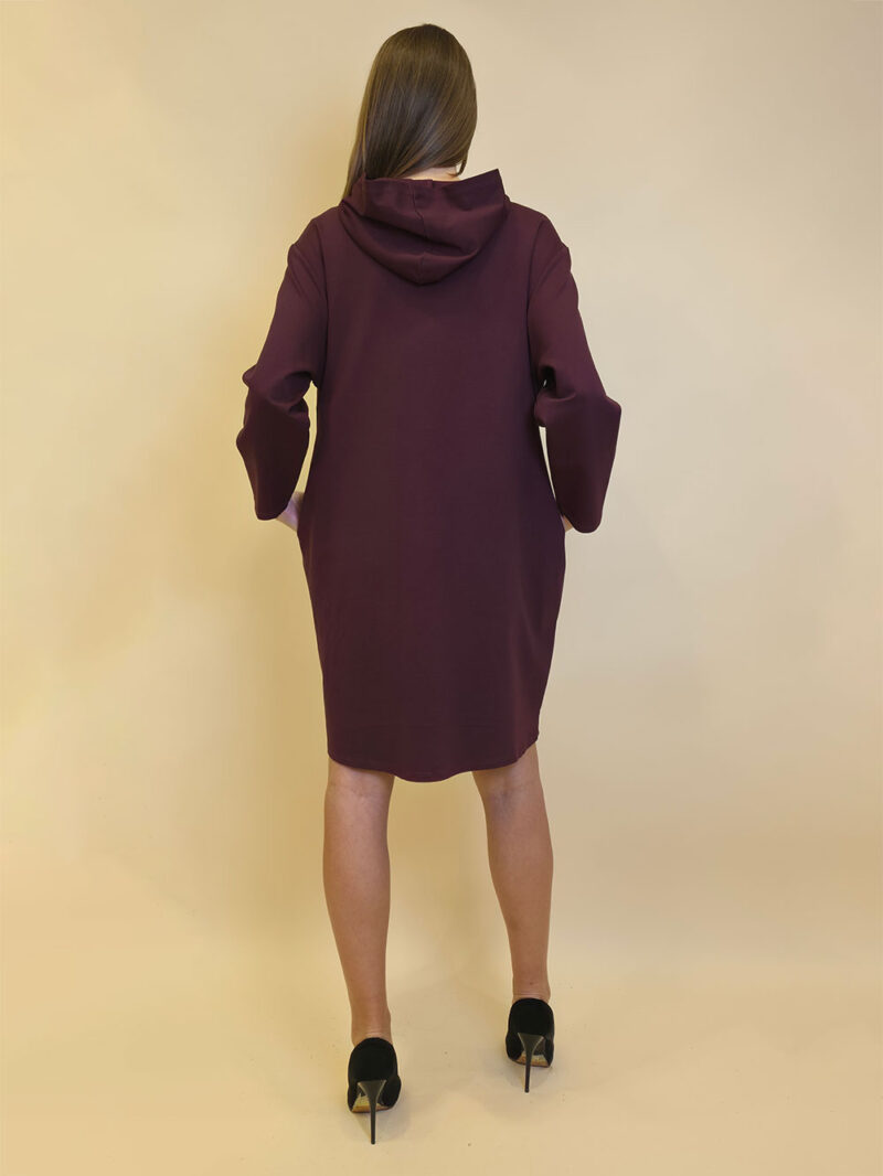 Haljina 52 El Hood Punto Roma - burgundy - Slika 2