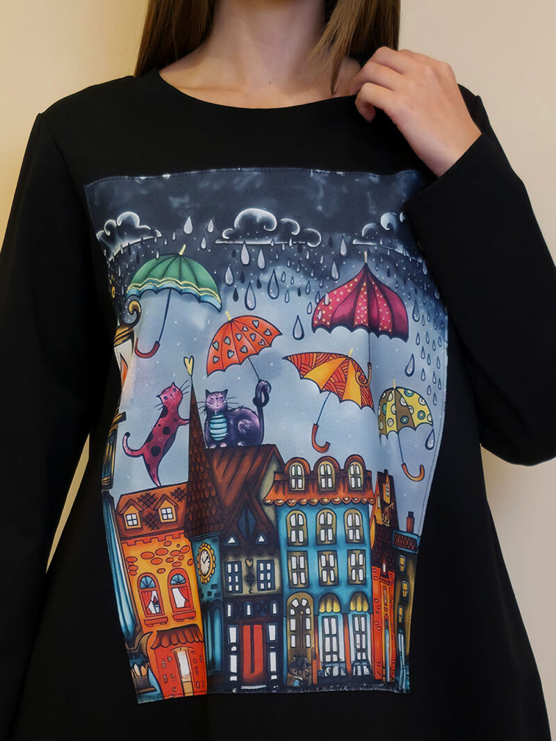 Haljina 48 YoYo PR - black - Cats&Umbrellas
