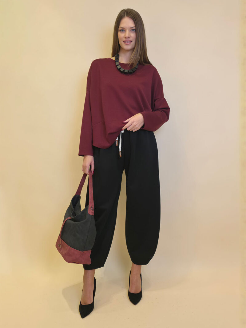 Hlače 32 Troy - black