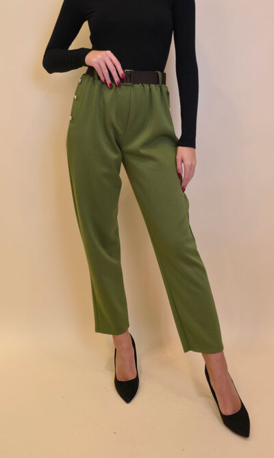 Hlače 46 Allen - army green