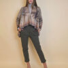 Jakna 48 Alda - ecco suede print - Peacocks