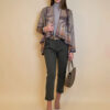 Jakna 48 Alda - ecco suede print - Peacocks