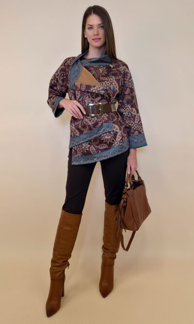 Jakna 52 DeLand/D - ecco suede - Porcelain brown