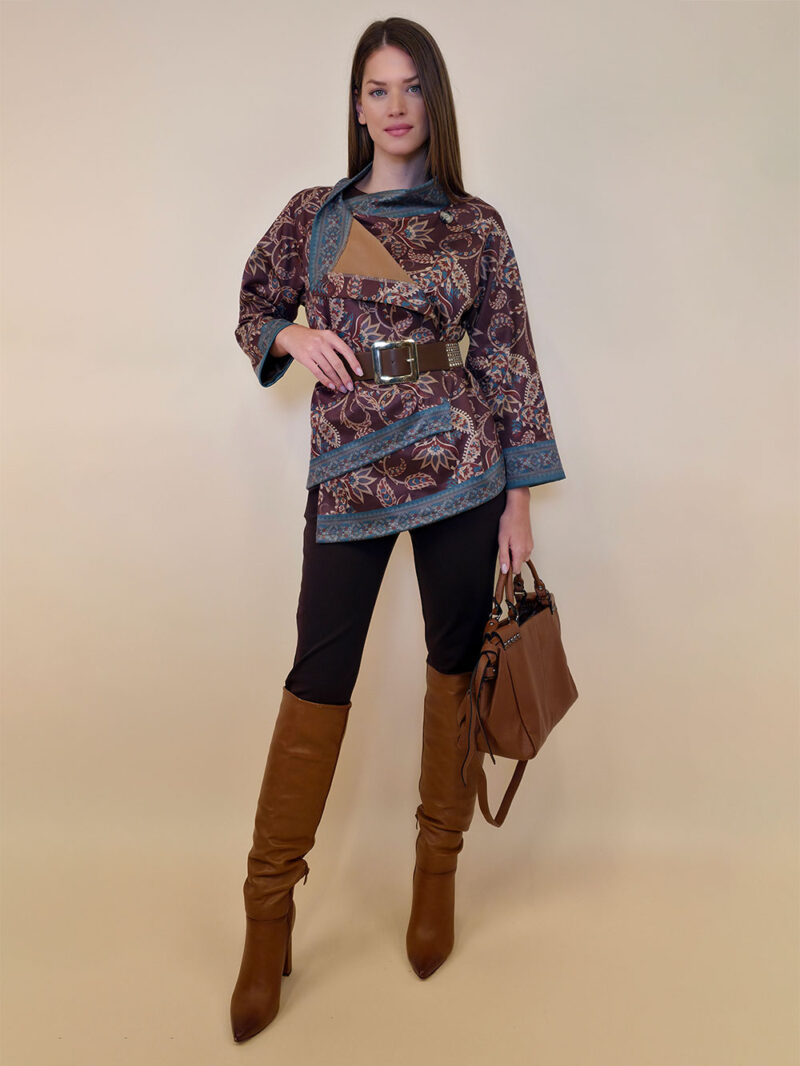 Jakna 52 DeLand/D - ecco suede - Porcelain brown