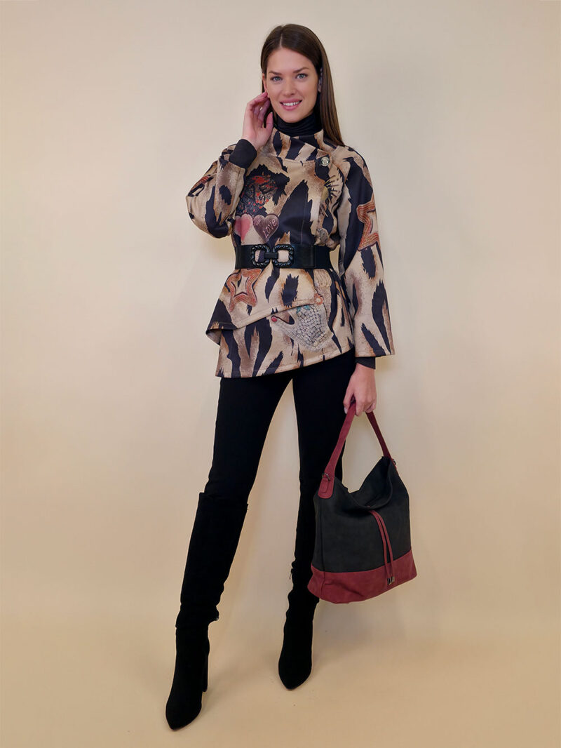 Jakna 52 DeLand/D - ecco suede - Tiger Love