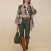 Jakna 52 DeLand/D - ecco suede - Positano military