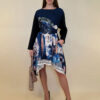 Haljina 47 Odell - felpa/print - Positano navy