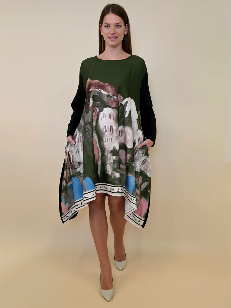 Haljina 47 Odell - felpa/print - Positano military