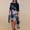 Haljina 47 Odell - felpa/print - Positano black