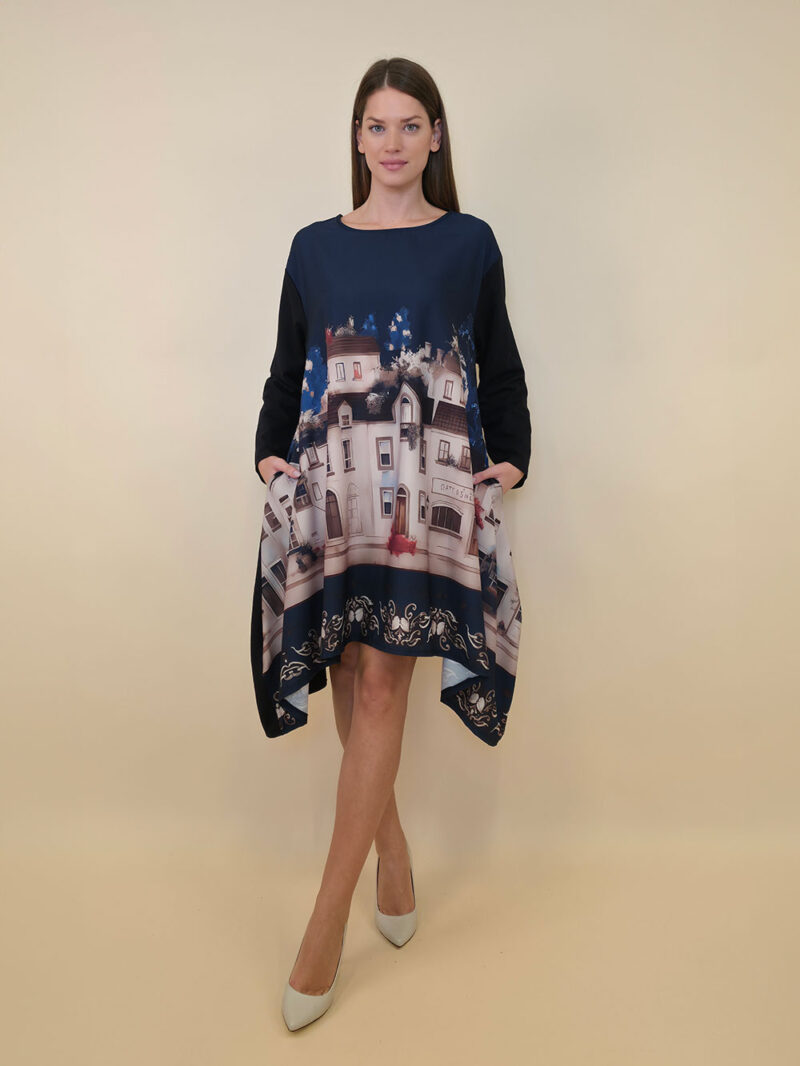 Haljina 47 Odell - felpa - White City navy